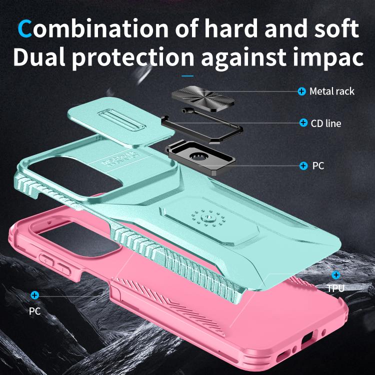 For Samsung Galaxy A17 5G / A26 5G Sliding Camshield Holder Phone Case
