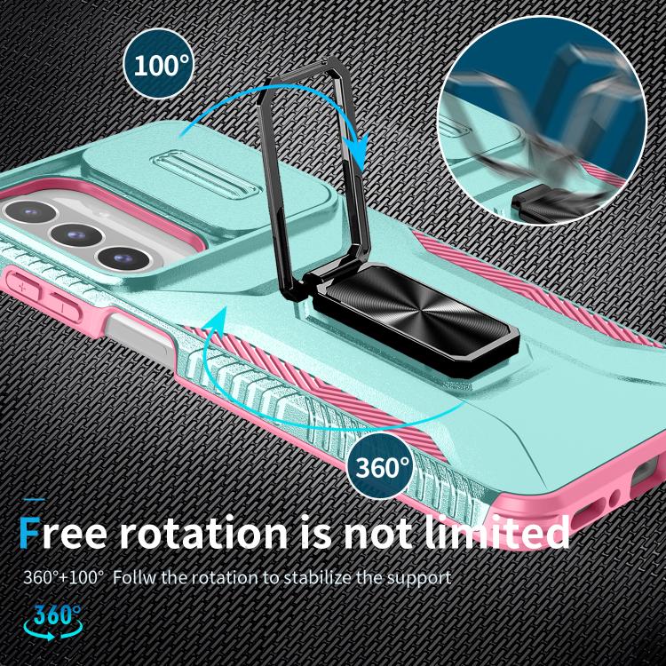 For Samsung Galaxy A17 5G / A26 5G Sliding Camshield Holder Phone Case