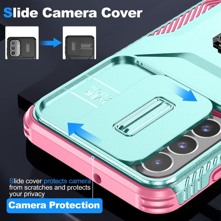 For Samsung Galaxy A17 5G / A26 5G Sliding Camshield Holder Phone Case