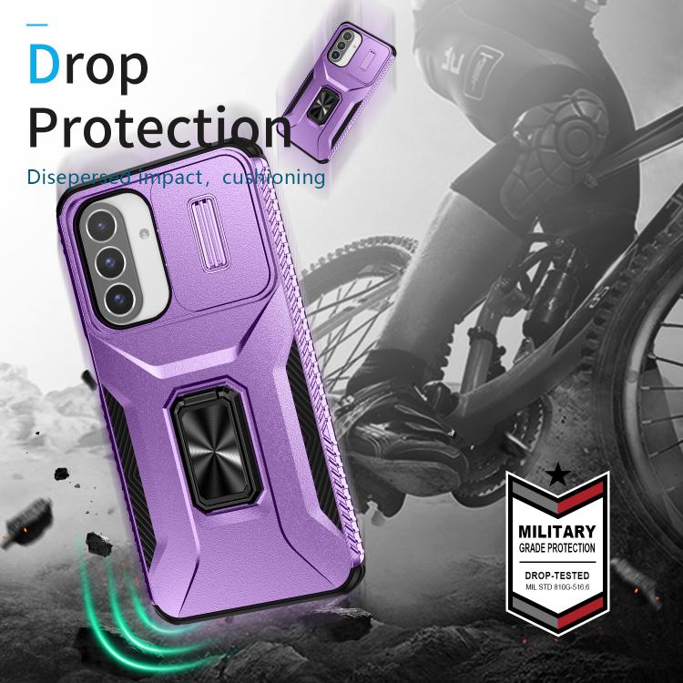 For Samsung Galaxy A17 5G / A26 5G Sliding Camshield Holder Phone Case