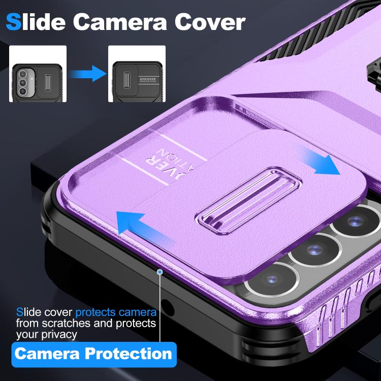 For Samsung Galaxy A17 5G / A26 5G Sliding Camshield Holder Phone Case