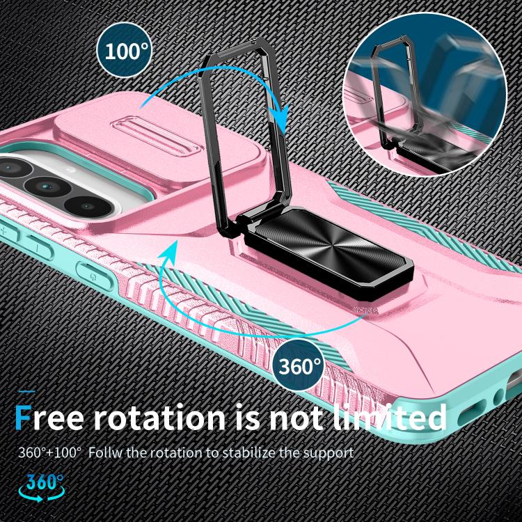 For Samsung Galaxy A36 Sliding Camshield Holder Phone Case