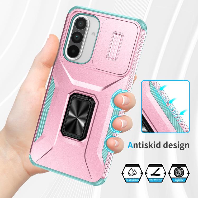 For Samsung Galaxy A36 Sliding Camshield Holder Phone Case