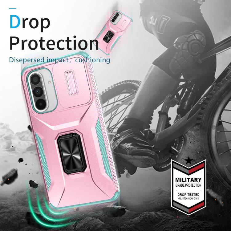 For Samsung Galaxy A36 Sliding Camshield Holder Phone Case