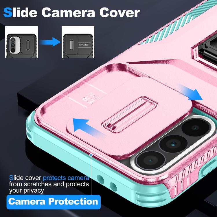 For Samsung Galaxy A36 Sliding Camshield Holder Phone Case