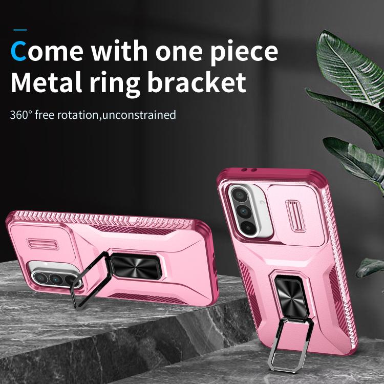 For Samsung Galaxy A36 Sliding Camshield Holder Phone Case