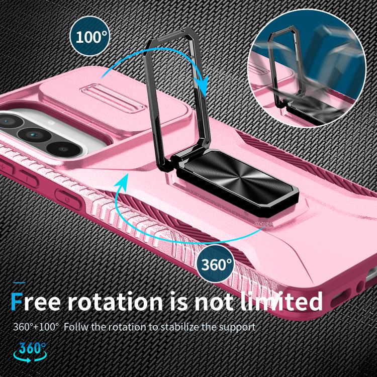 For Samsung Galaxy A36 Sliding Camshield Holder Phone Case