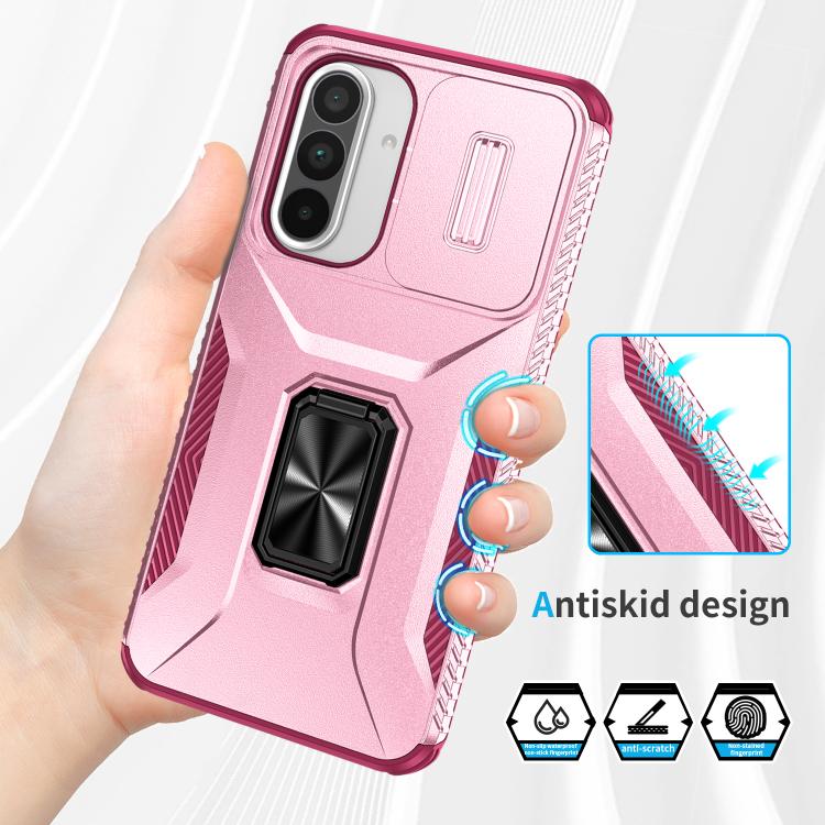 For Samsung Galaxy A36 Sliding Camshield Holder Phone Case
