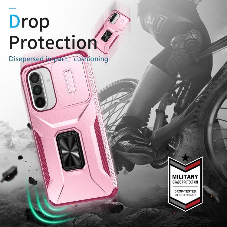 For Samsung Galaxy A36 Sliding Camshield Holder Phone Case