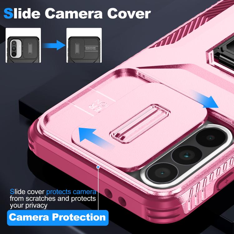 For Samsung Galaxy A36 Sliding Camshield Holder Phone Case