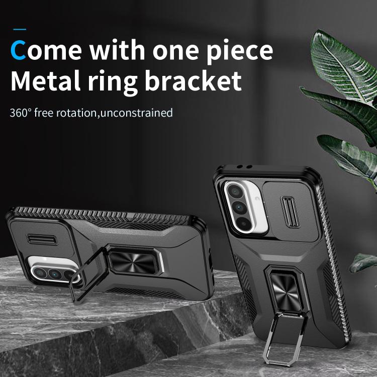For Samsung Galaxy A36 Sliding Camshield Holder Phone Case