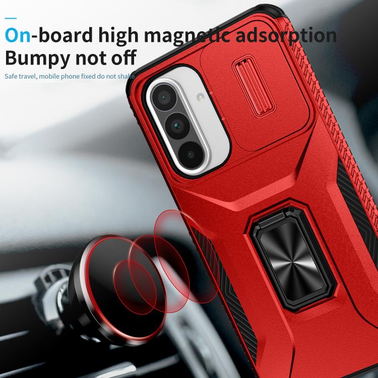 For Samsung Galaxy A36 Sliding Camshield Holder Phone Case