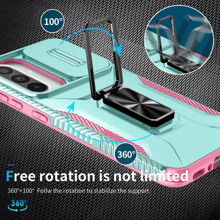 For Samsung Galaxy A36 Sliding Camshield Holder Phone Case