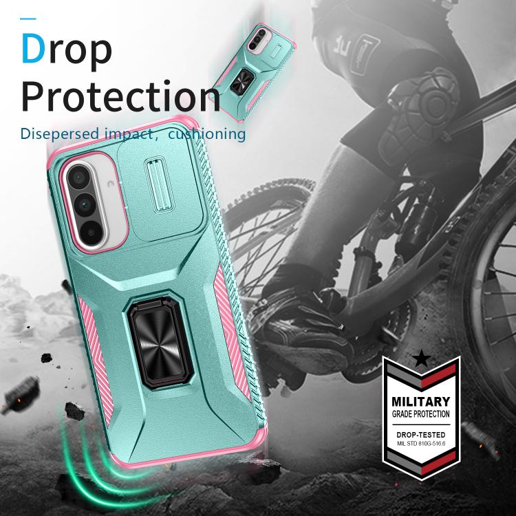 For Samsung Galaxy A36 Sliding Camshield Holder Phone Case