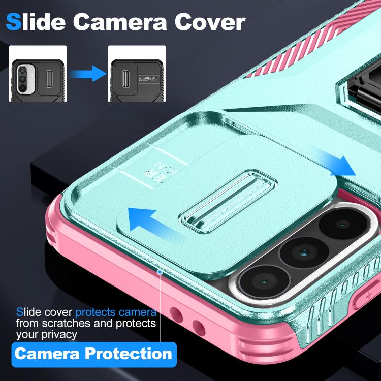 For Samsung Galaxy A36 Sliding Camshield Holder Phone Case