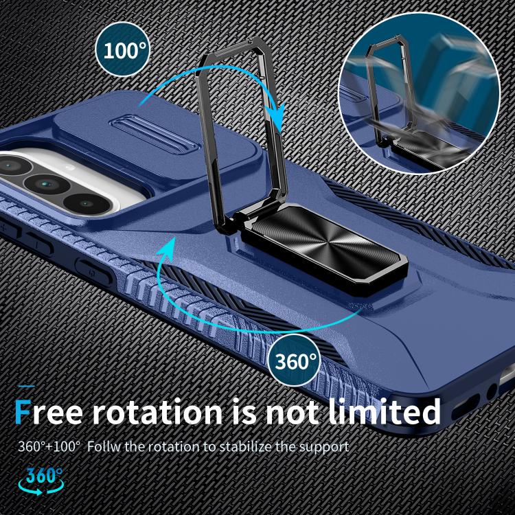 For Samsung Galaxy A36 Sliding Camshield Holder Phone Case