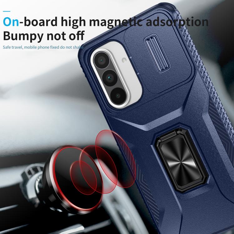 For Samsung Galaxy A36 Sliding Camshield Holder Phone Case