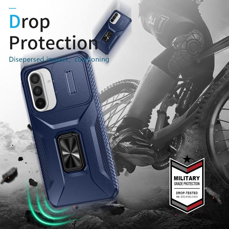 For Samsung Galaxy A36 Sliding Camshield Holder Phone Case