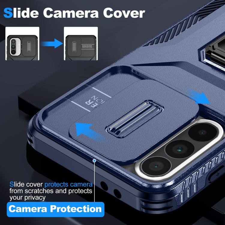 For Samsung Galaxy A36 Sliding Camshield Holder Phone Case