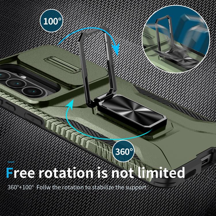 For Galaxy A57 5G Sliding Camshield Holder Phone Case