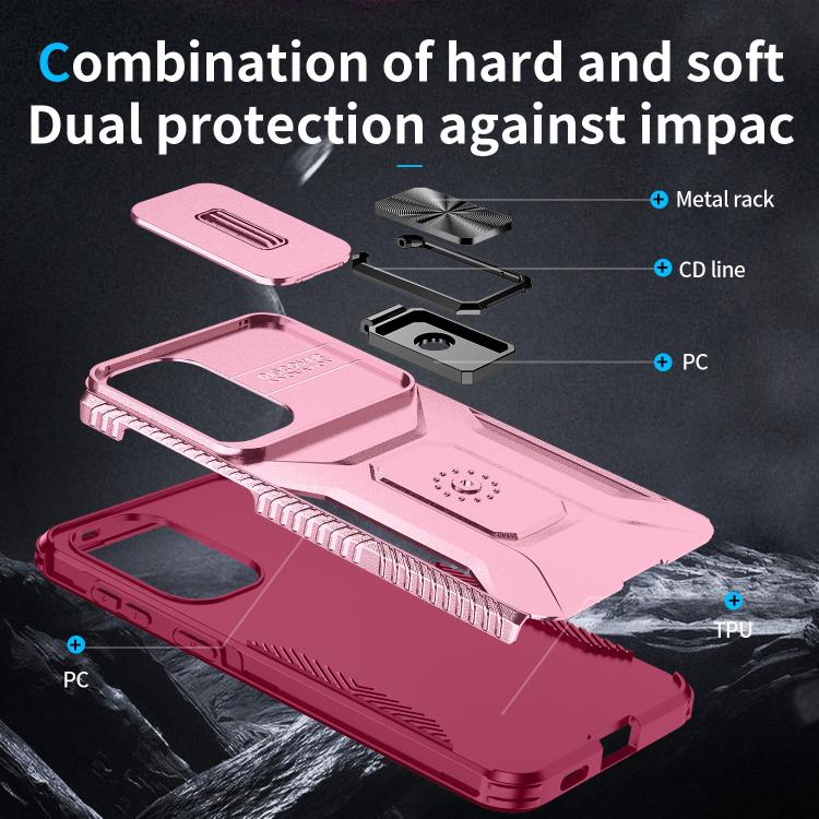 For Galaxy A57 5G Sliding Camshield Holder Phone Case