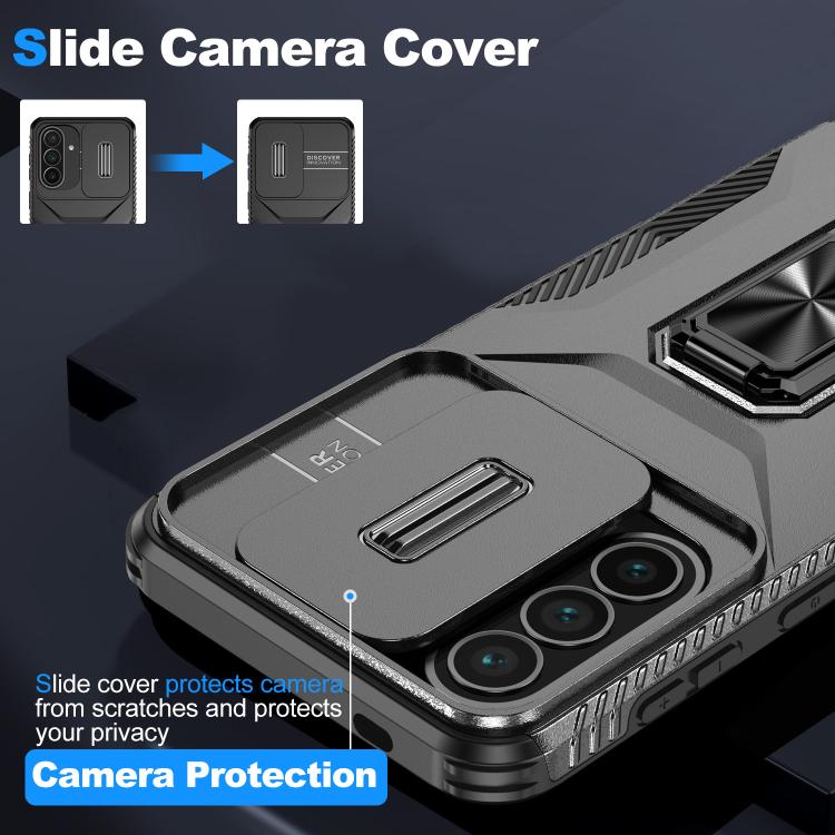For Galaxy A57 5G Sliding Camshield Holder Phone Case