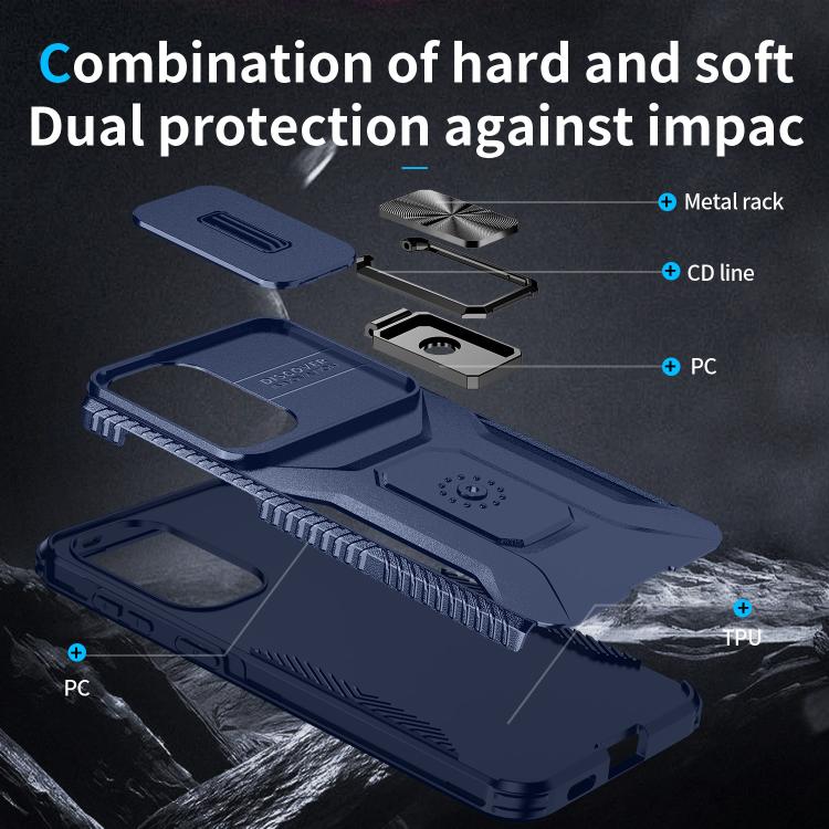 For Galaxy A57 5G Sliding Camshield Holder Phone Case