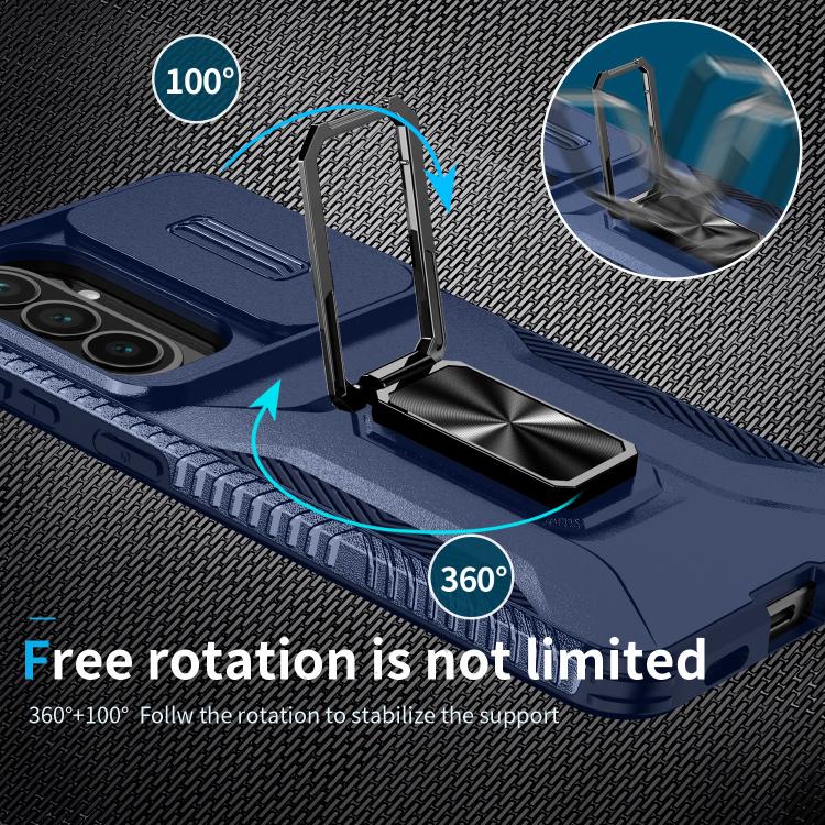 For Galaxy A57 5G Sliding Camshield Holder Phone Case