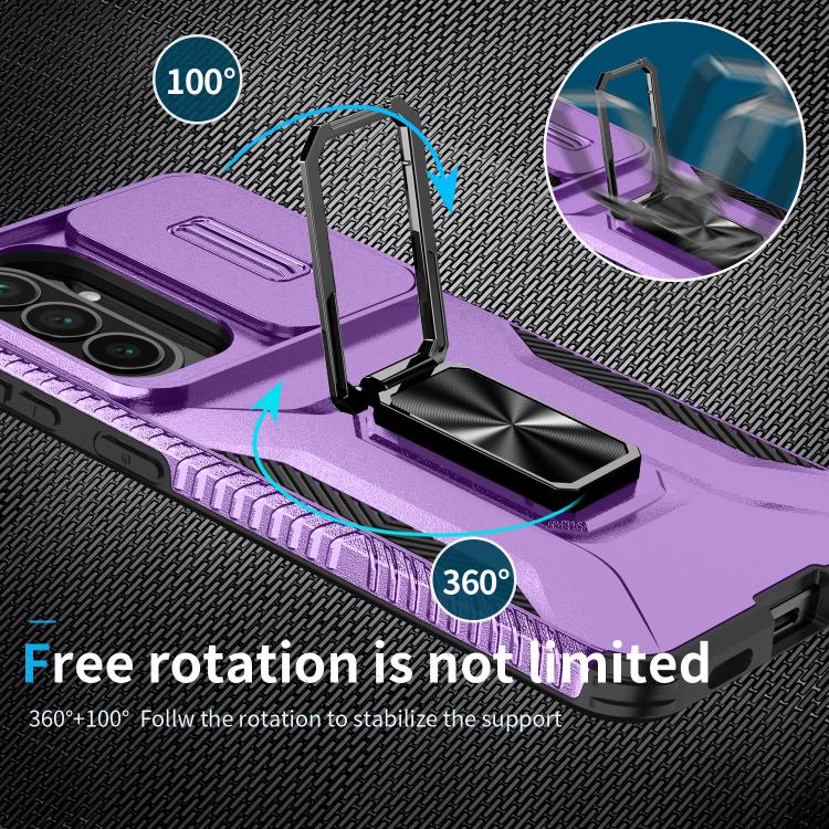 For Galaxy A57 5G Sliding Camshield Holder Phone Case