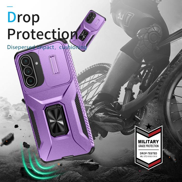For Galaxy A57 5G Sliding Camshield Holder Phone Case