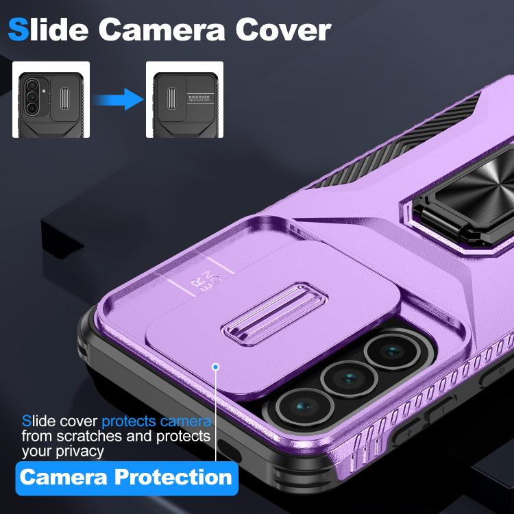 For Galaxy A57 5G Sliding Camshield Holder Phone Case