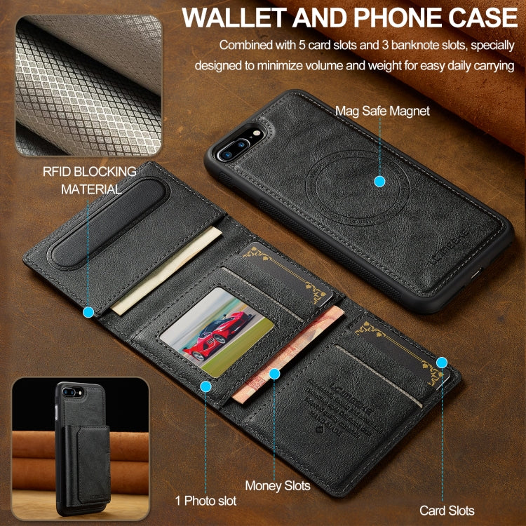For iPhone 17e / 16e LC.IMEEKE L5 Series Detachable RFID Card Bag Magsafe Phone Case