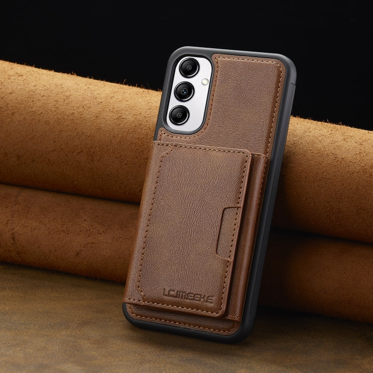 For Samsung Galaxy A34 5G LC.IMEEKE L5 Series Detachable RFID Card Bag Magsafe Phone Case