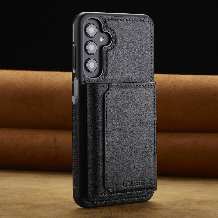 For Samsung Galaxy A36 5G LC.IMEEKE L5 Series Detachable RFID Card Bag Magsafe Phone Case