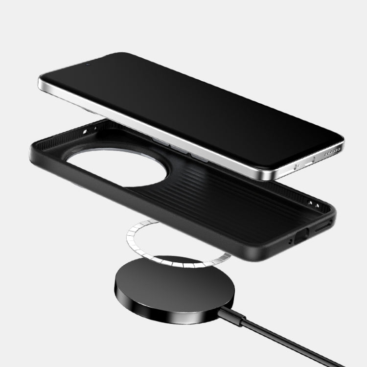 For vivo X200 ABEEL 6D Micro Relief MagSafe Magnetic Phone Case
