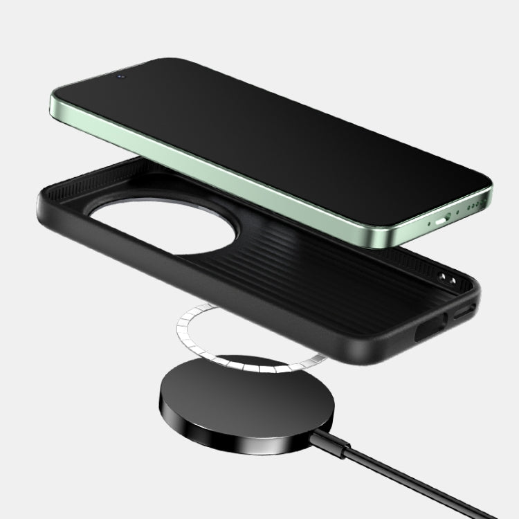For vivo X200 Pro mini ABEEL 6D Micro Relief MagSafe Magnetic Phone Case