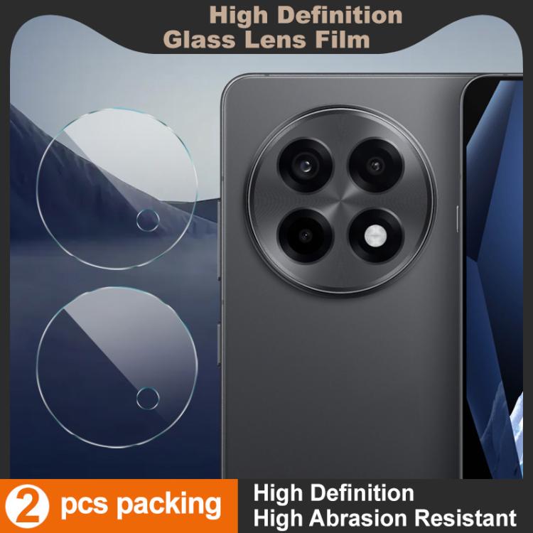 For OnePlus Ace 5 / Ace 5 Pro 2 PCS/Set IMAK HD Glass Rear Camera Lens Film