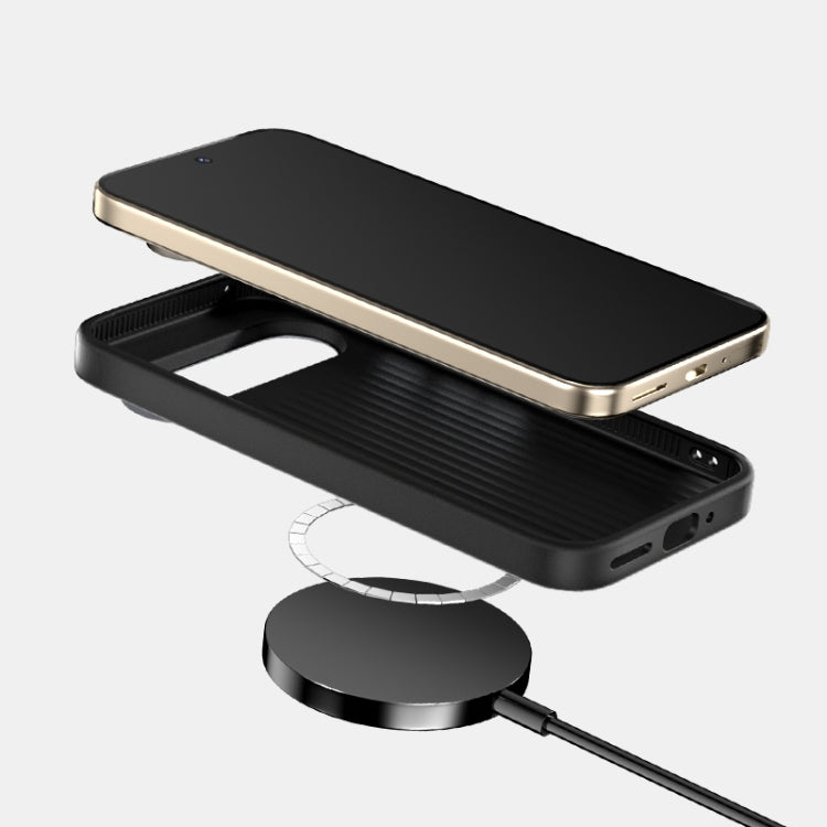 For Google Pixel 9 / 9 Pro ABEEL 6D Micro Relief MagSafe Magnetic Phone Case
