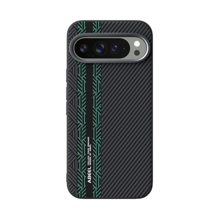 For Google Pixel 9 Pro XL ABEEL 6D Micro Relief MagSafe Magnetic Phone Case
