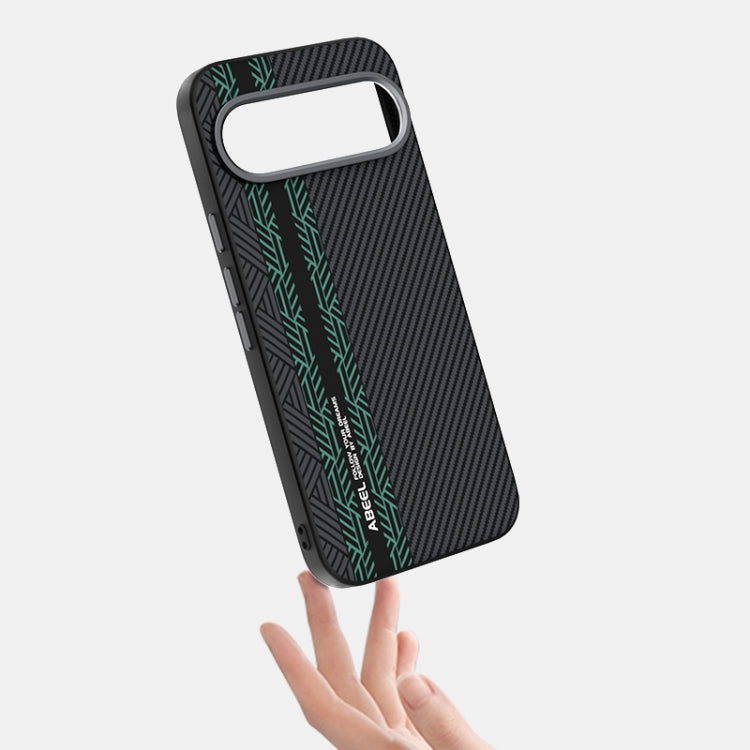 For Google Pixel 9 Pro XL ABEEL 6D Micro Relief MagSafe Magnetic Phone Case
