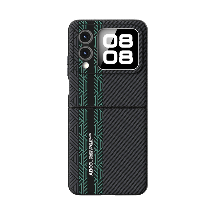 For Huawei nova Flip ABEEL 6D Micro Relief MagSafe Magnetic Phone Case