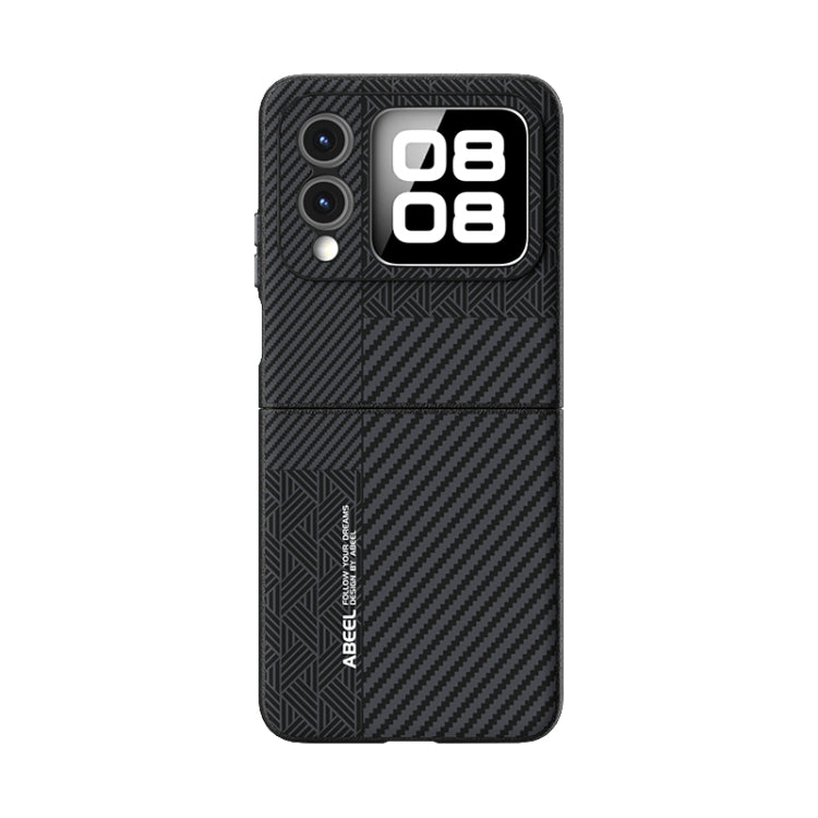 For Huawei nova Flip ABEEL 6D Micro Relief MagSafe Magnetic Phone Case