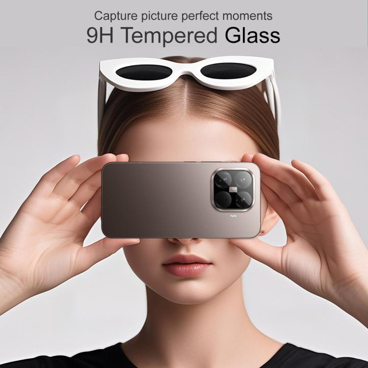 For Xiaomi 15T Pro 5G imak Rear Camera Lens Glass Film Black Version