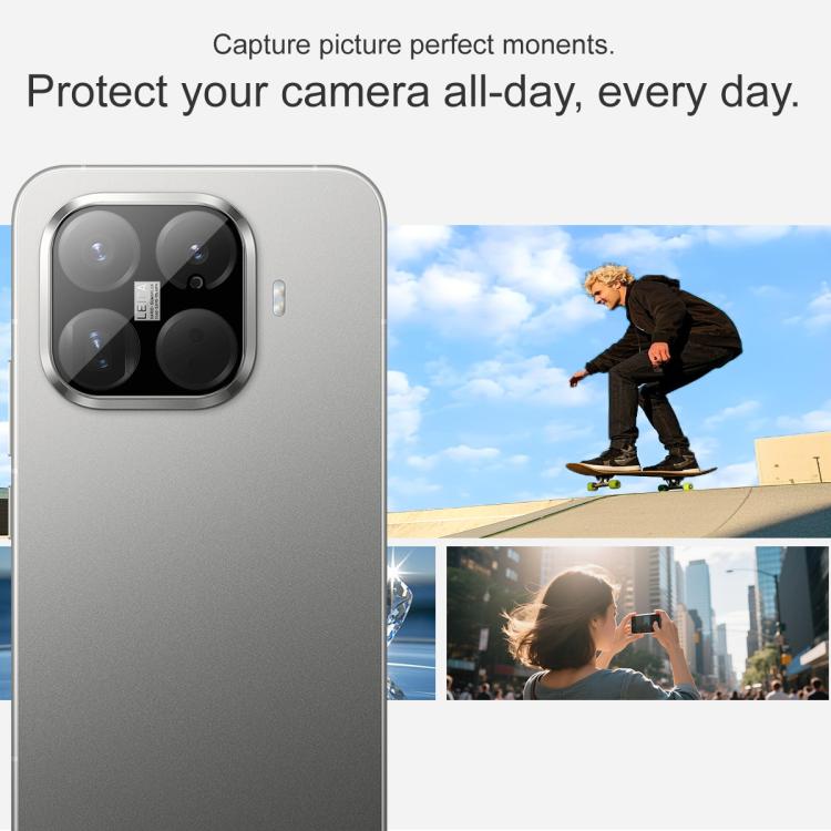 For Xiaomi 15T Pro 5G imak Rear Camera Lens Glass Film Black Version