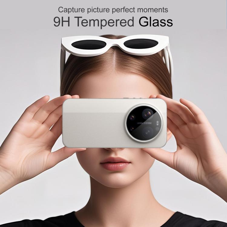For Xiaomi 17 Ultra by Leica imak Rear Camera Lens Glass Film Black Version