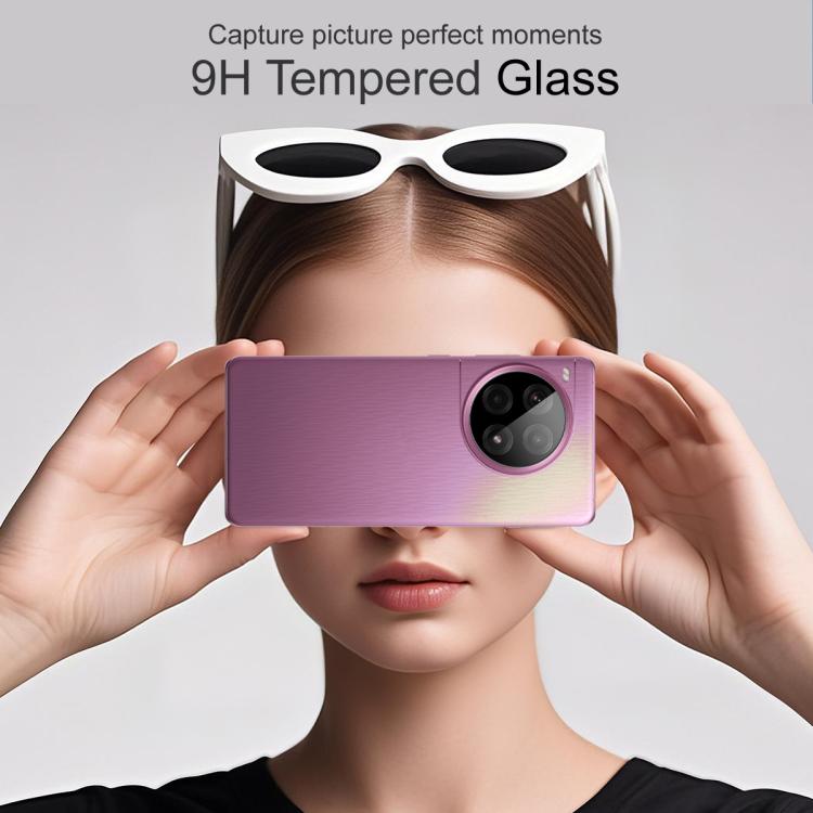 For Xiaomi 17 Ultra imak Rear Camera Lens Glass Film Black Version