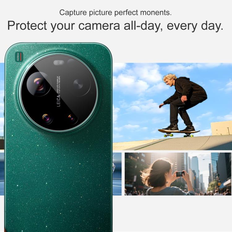 For Xiaomi 17 Ultra imak Rear Camera Lens Glass Film Black Version
