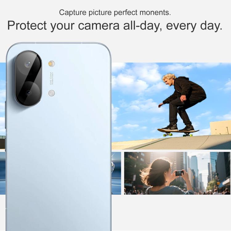 For Xiaomi Poco X8 Pro Max 5G imak Rear Camera Lens Glass Film Black Version