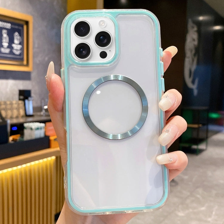 For iPhone 11 Pro Max 3 in 1 Airbag CD Texture MagSafe Phone Case