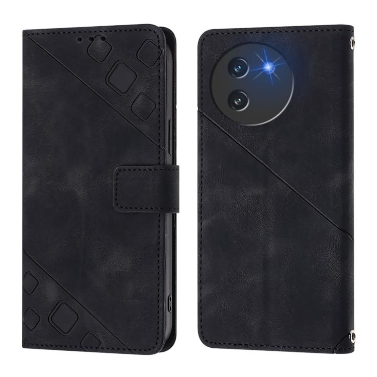 For Doogee Note 59 5G / Note 59 Pro Skin-feel Embossed Leather Phone Case